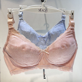 哺乳内衣大胸纯棉薄杯怀孕产后喂奶胸罩大码 大罩杯孕妇文胸