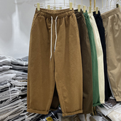 子大码 百搭显瘦萝卜休闲裤 哈伦裤 宽松阔腿直筒裤 女春秋冬季 老爹裤