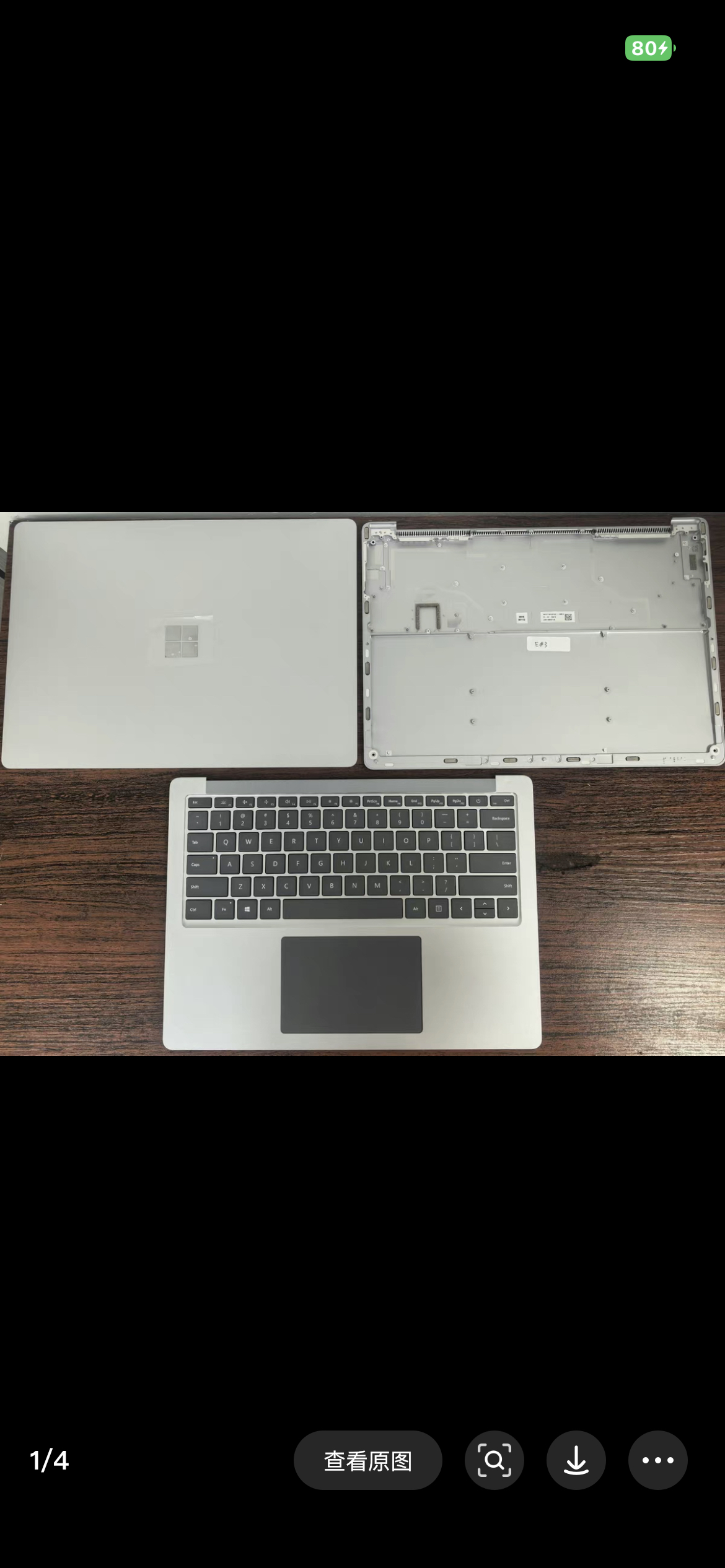 适用微软surface laptop 3 4 5 6 ACD壳键盘总成1868 1872 1945