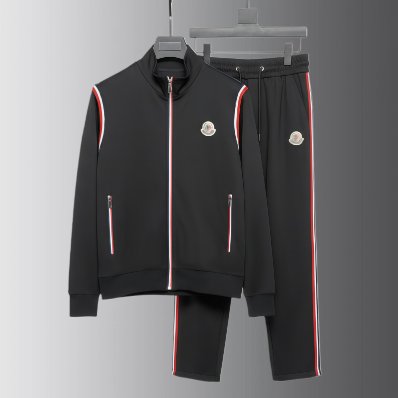 春秋时尚潮流男士夹克运动套装