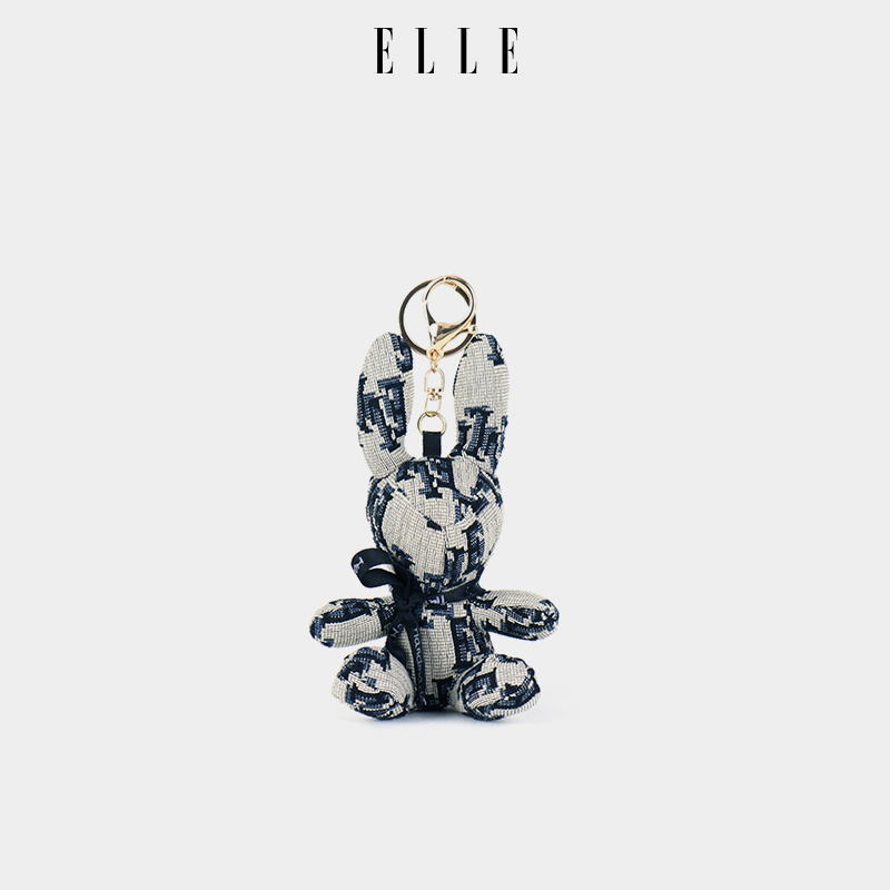 ELLE女包2024新款包包挂件可爱背包挂饰小众配饰原创挂件零钱