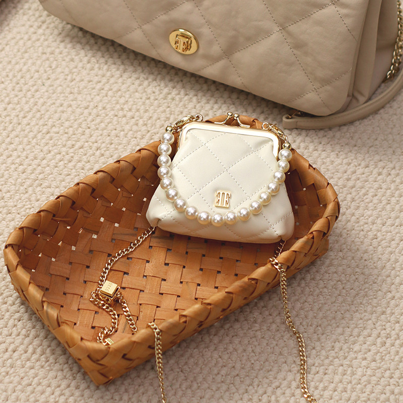 ELLEELLE女包2025新款包包链条手提包耳机包吐司包挂件通