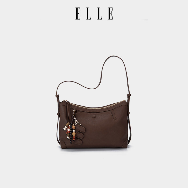 女包2025新款包包复古植鞣单肩斜挎包时尚百搭高级感通勤手提包