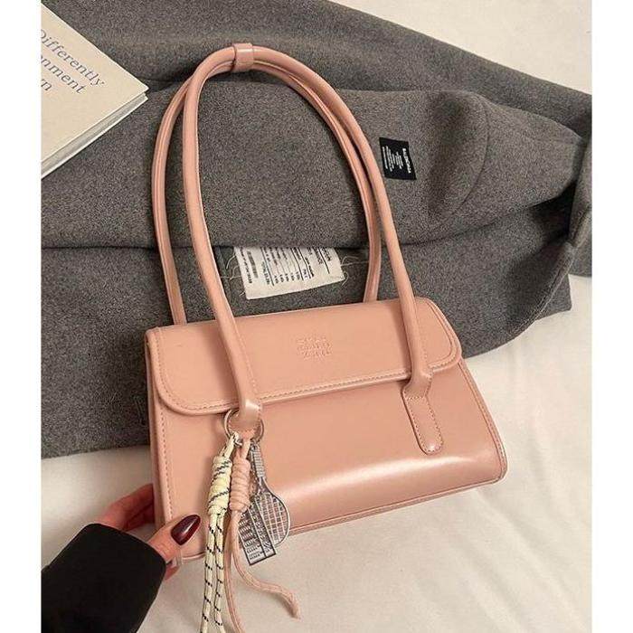 2026新款日韩风粉色小方包女单肩斜挎手提包腋下包高级感,箱包皮具/热销女包/男包,小方包,淘宝优惠券,粉丝福利购,淘宝优惠卷