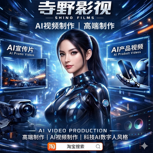 AI视频制作数字人视频制作企业宣传视频制作短剧漫剧