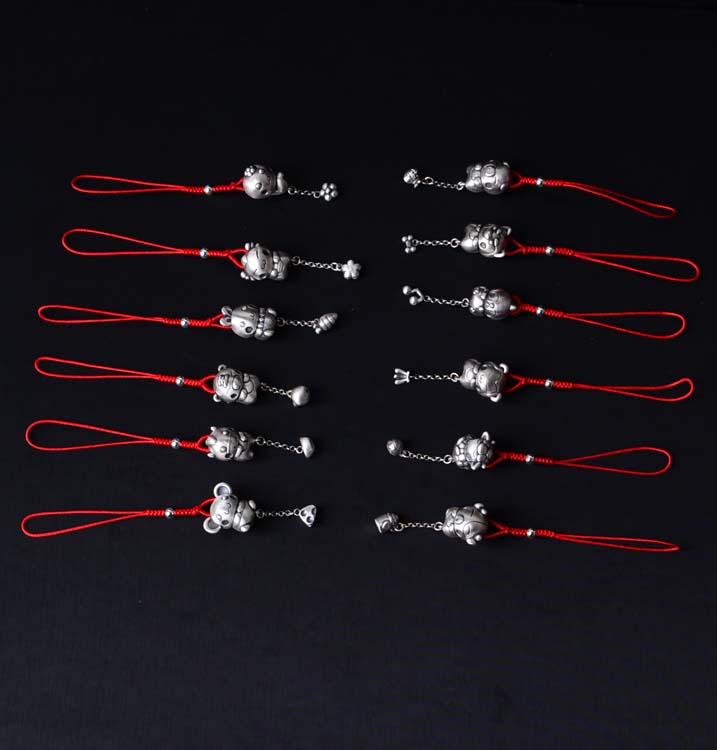 S999足银立体吊坠12十二生肖鼠牛虎兔龙蛇马羊猴鸡狗猪 生日礼物,饰品/流行首饰/时尚饰品新,项坠/吊坠,淘宝优惠券,粉丝福利购,淘宝优惠卷