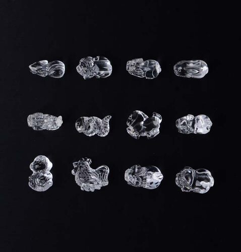 纯天然立体龙蛇马羊猴鸡狗挂坠