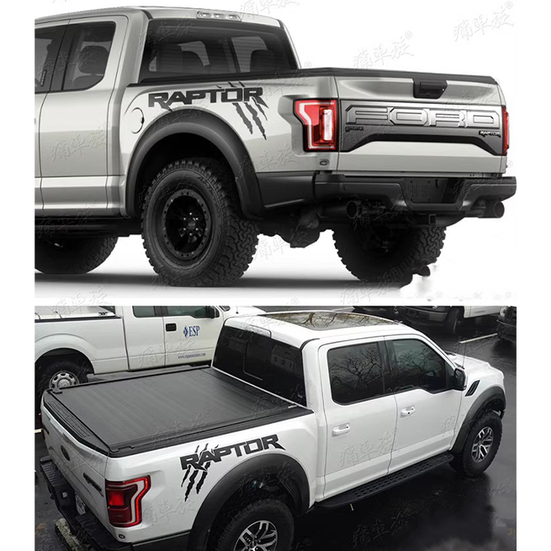 新猛禽RAPTOR尾厢车贴拉花 F150新F-150货厢后厢装饰改装汽车贴纸
