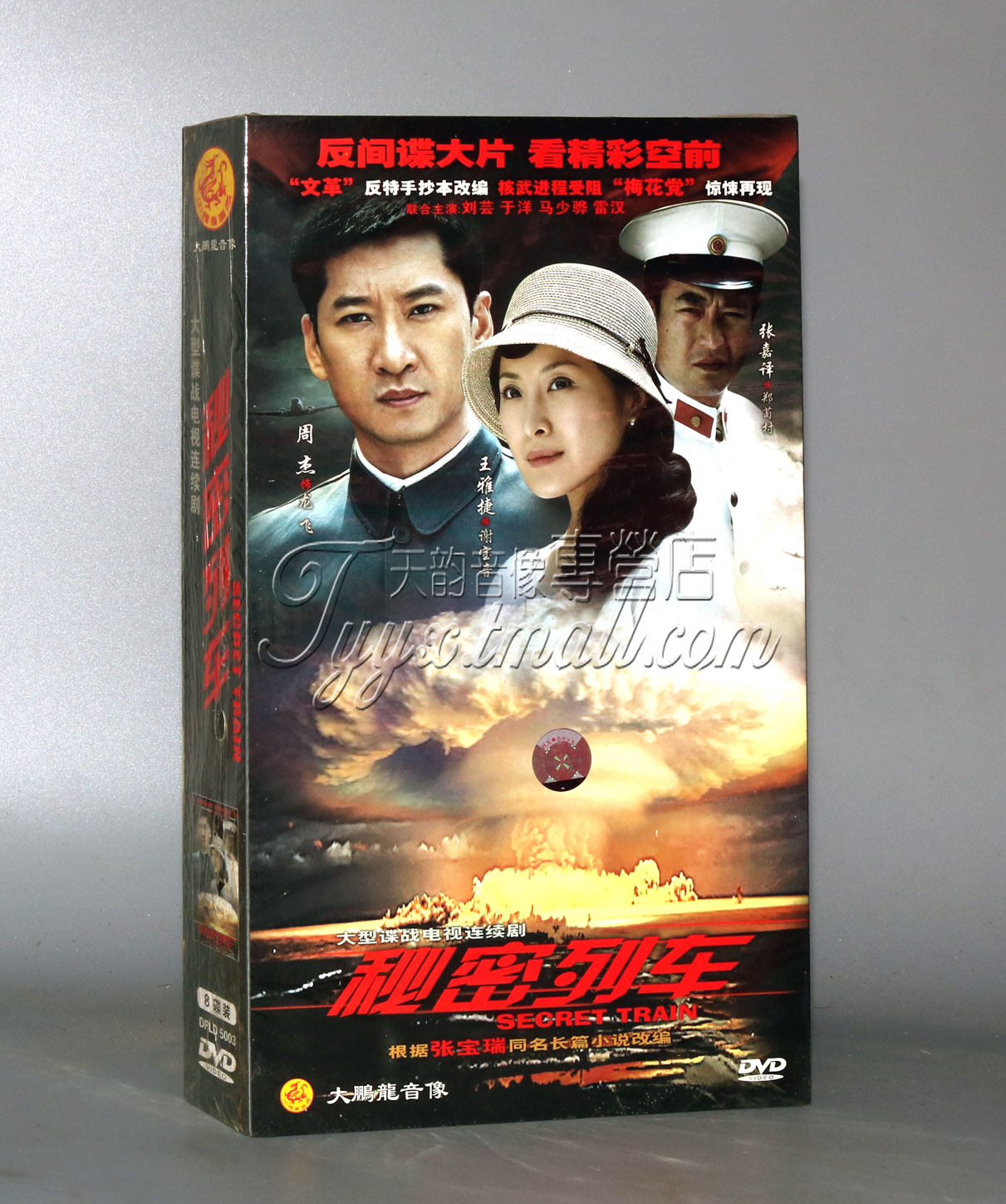 正版 秘密列车 珍藏版 周杰 于洋 张嘉译 王雅捷8dvd
