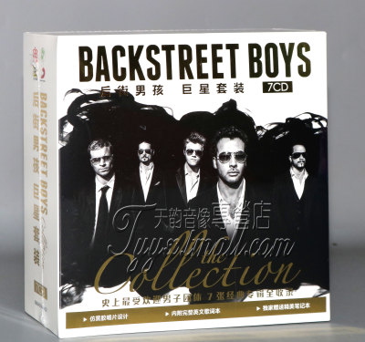 现货正版专辑 后街男孩Backstreet Boys 巨星套装 7CD+歌词本