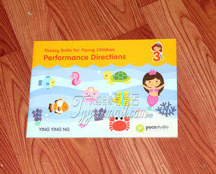 Poco 英文版 儿童乐理练习3演奏指导 ABRSM英皇考級 正版