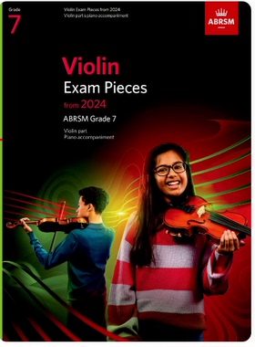 ABRSM2024新版英皇小提琴考级教材Violin Exam Pieces Grade7七级