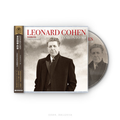 官方正版Leonard Cohen莱昂纳德科恩专辑1988多伦多演唱会CD唱片