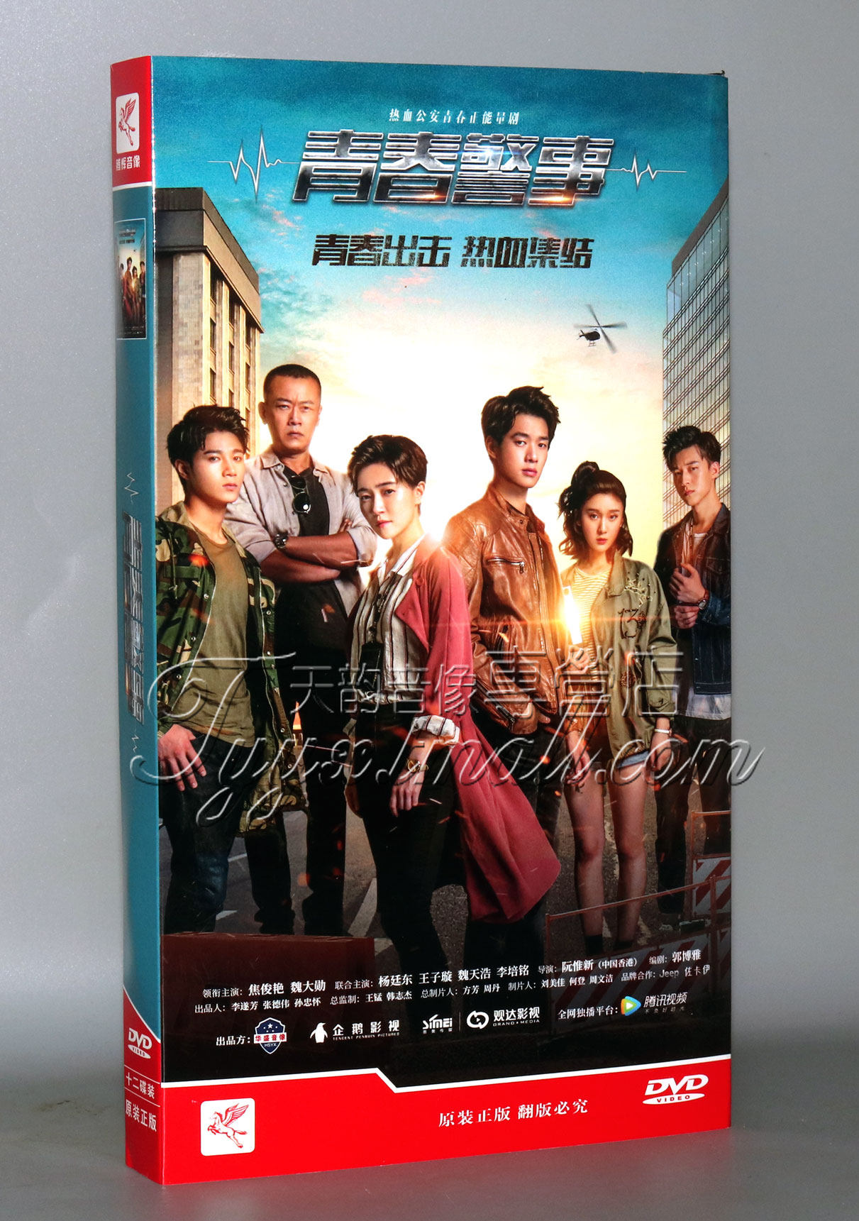 正版电视剧 青春警事 经济版盒装12dvd 俊艳 魏大勋 40集
