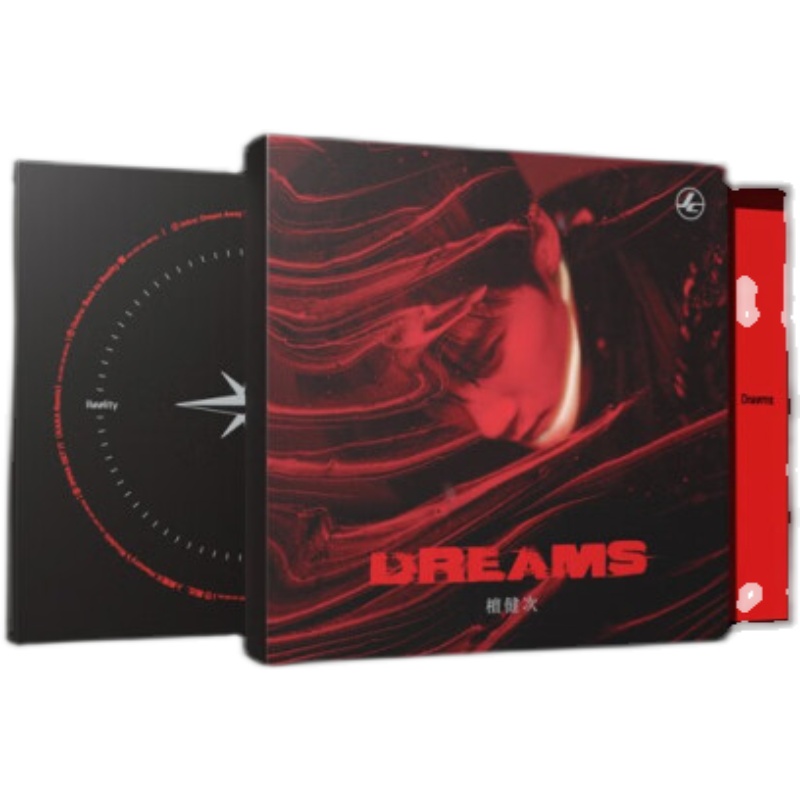 正版 檀健次专辑 DREAMS首张个人实体唱片CD+写真小卡海报贴纸
