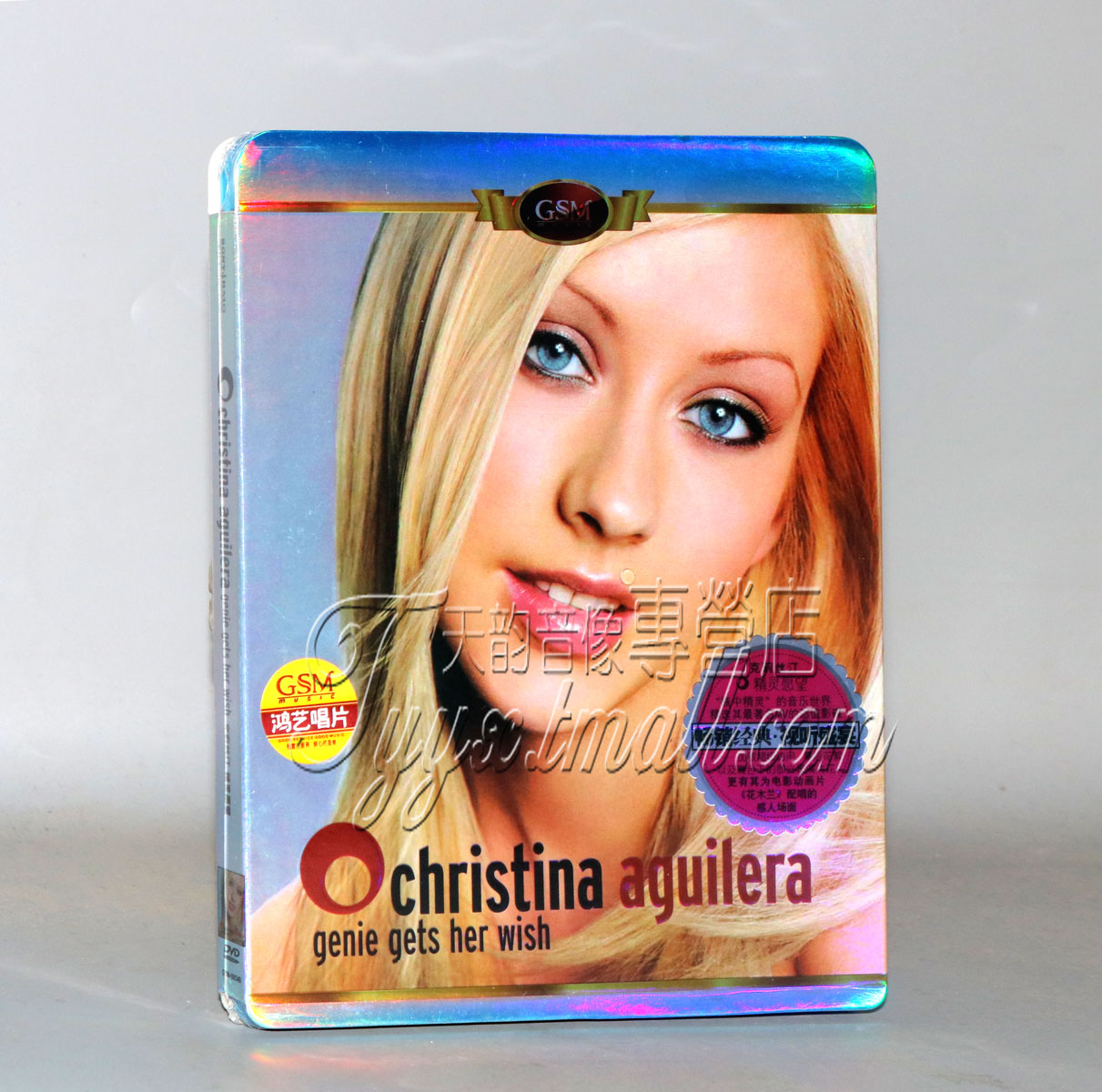 christina aguilera克莉丝汀 精灵愿望 DVD 正版鸿艺