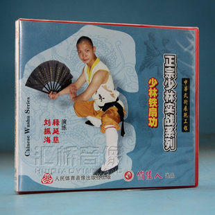 释延慈 少林铁扇功1VCD演练 刘振海 正宗少林实战系列 俏佳人武术