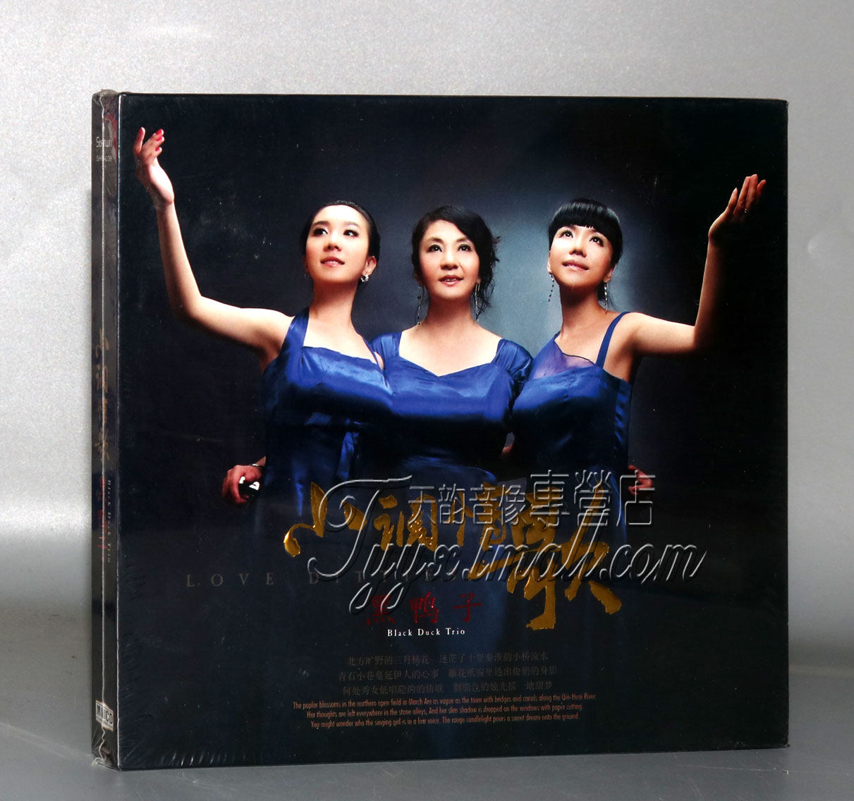 正版专辑 黑鸭子组合 小调情歌 黑胶唱片汽车车载碟片 CD