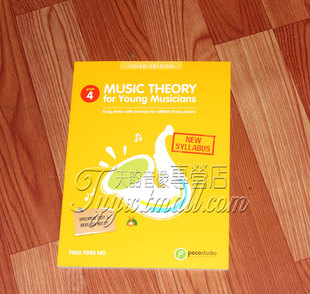 FOR YOUNG MUSICIANS ABRSM英皇POCO 英文版 THEORY BOOK4 MUSIC