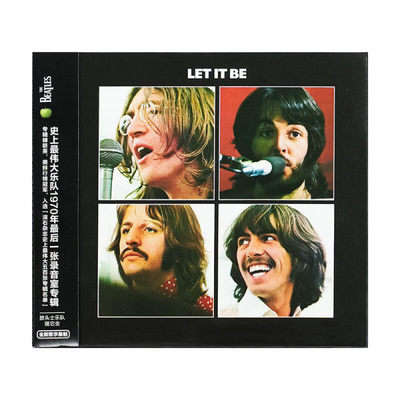 正版专辑  披头士乐队 随它去 The Beatles Let It Be CD唱片