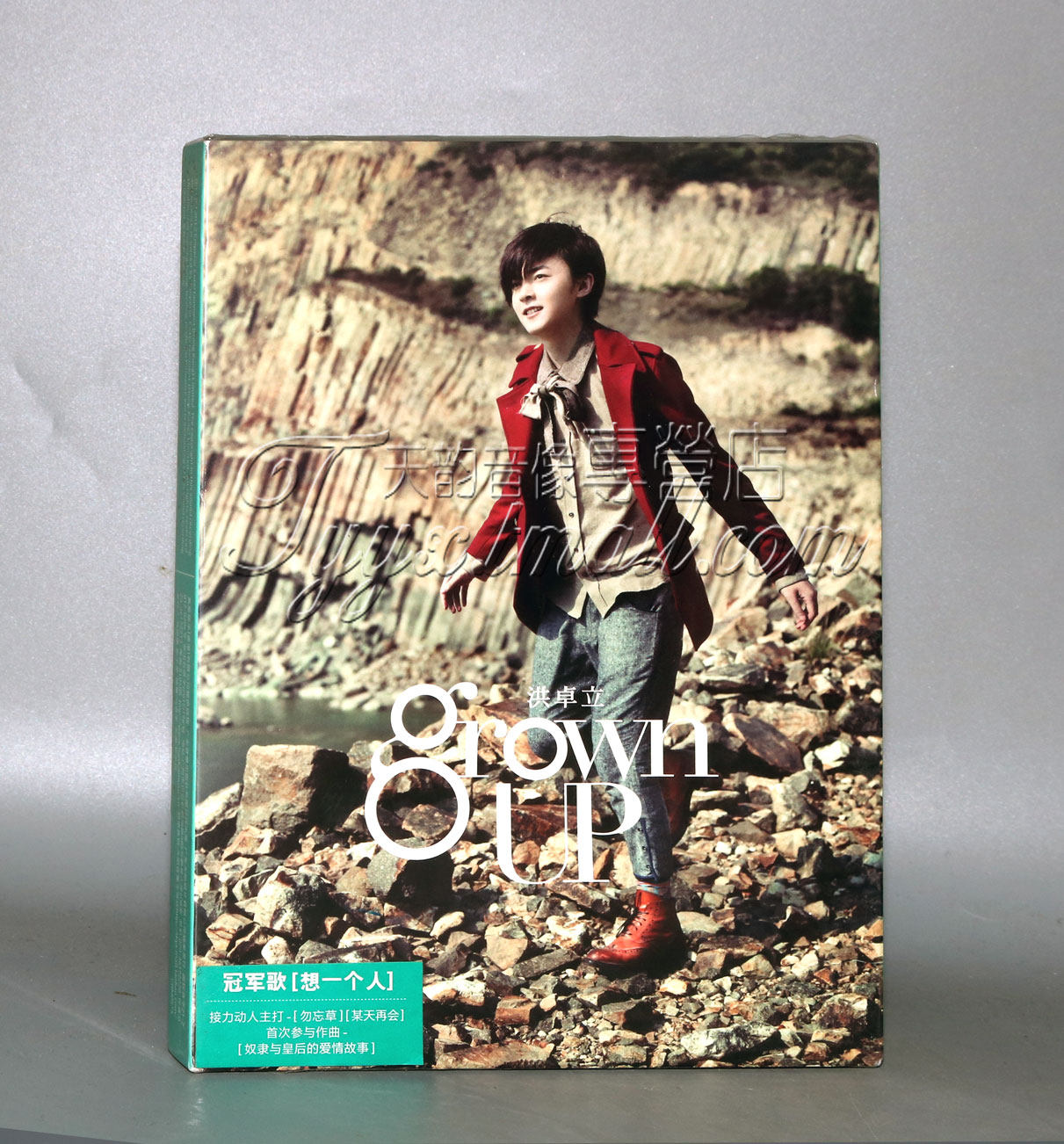 正版正品 洪卓立 grown up 国语 粤语 cd 2012正版专辑 现货