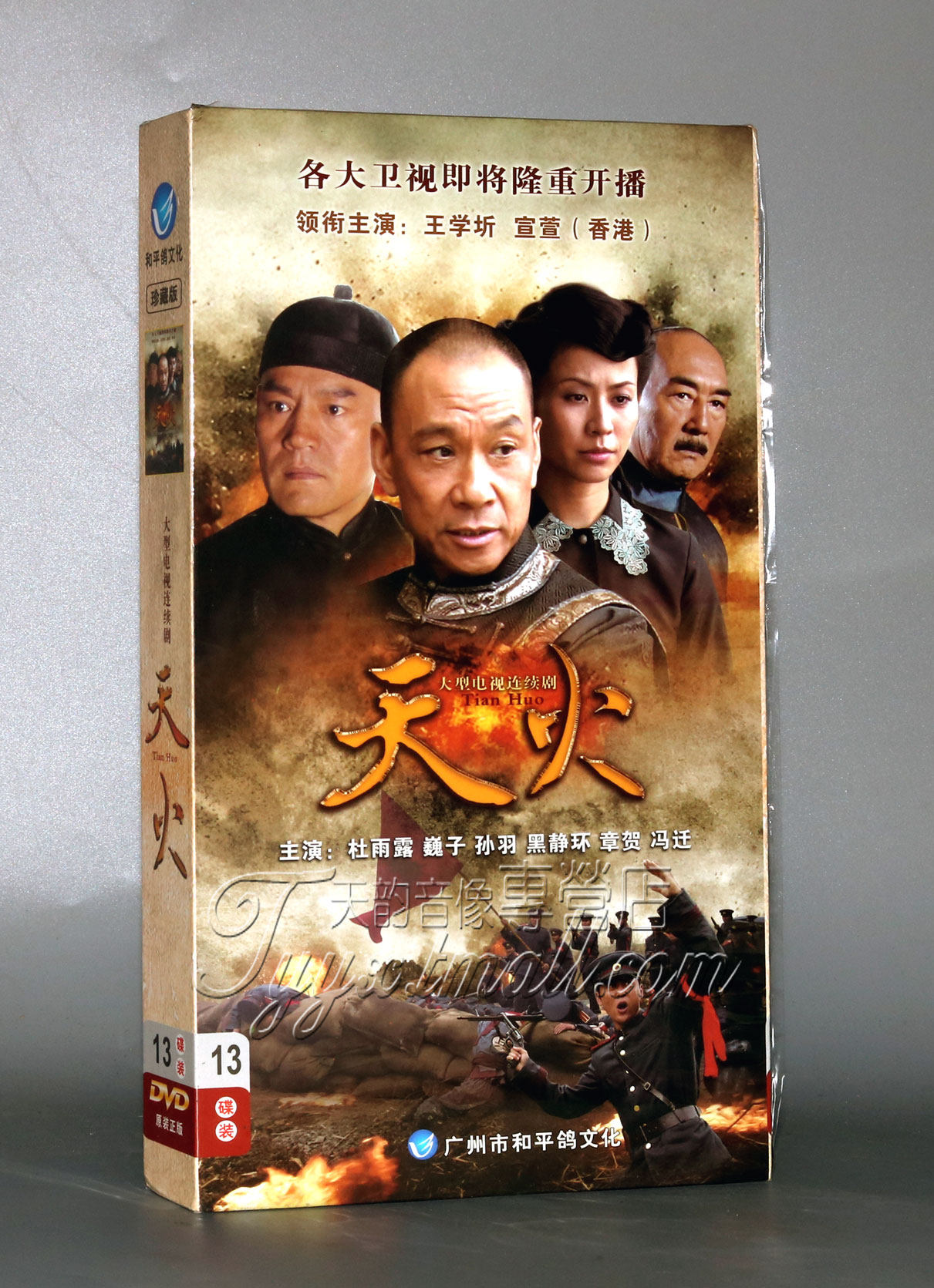 正版 电视剧 天火/天火行动 高清珍藏版 13dvd 王学圻 萱萱