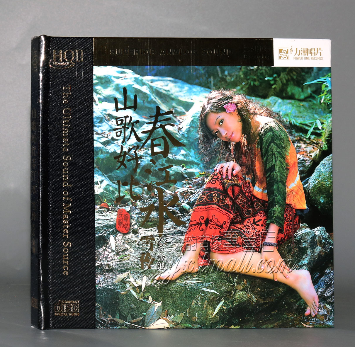 正版发烧 力潮唱片 雪伶/金池 山歌好比春江水 HQIICD 1CD