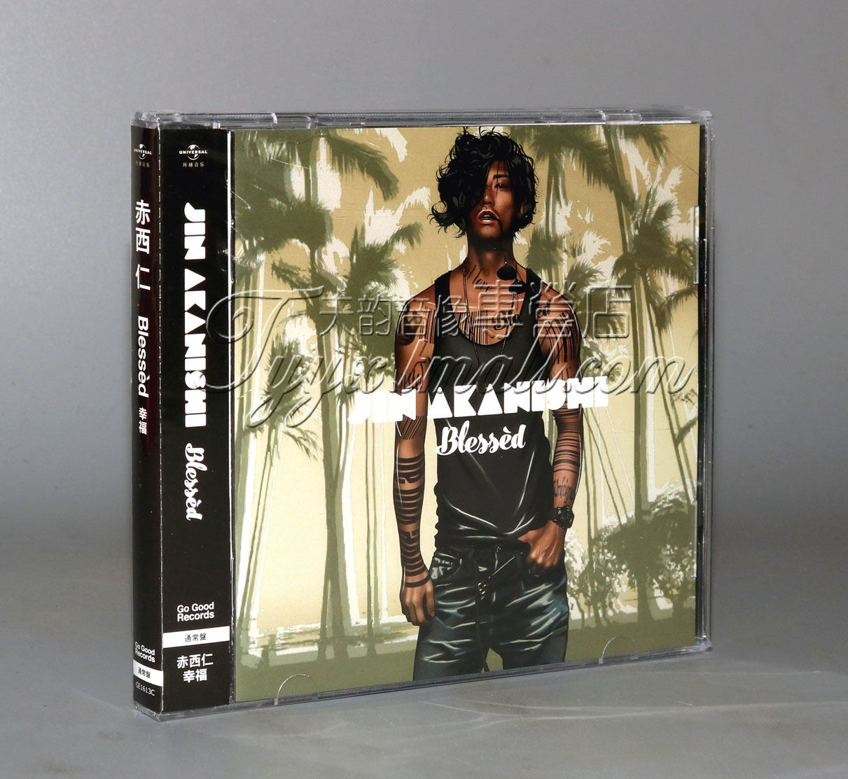 正版 赤西仁 幸福 2017新专辑 jin akanishi blessèd 1cd 歌词本