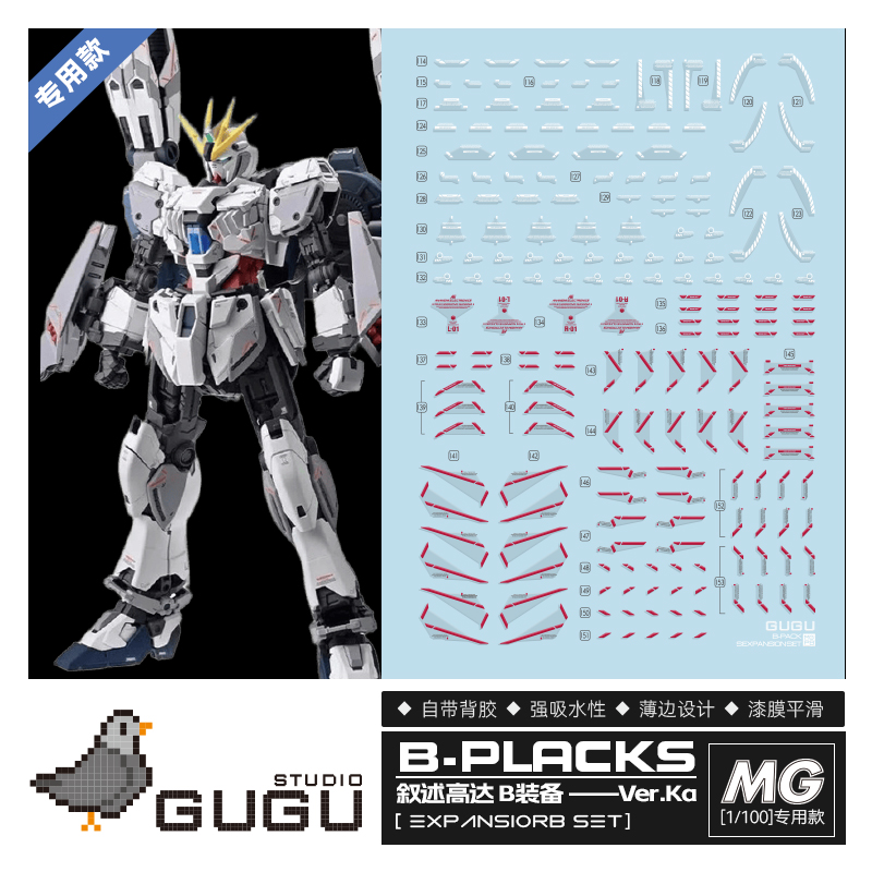 【GUGU】MG叙述B装备高清水贴