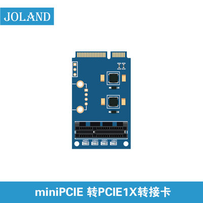 miniPCIE 转PCIE1X转接卡minipci-e转台机pcie接口转接板