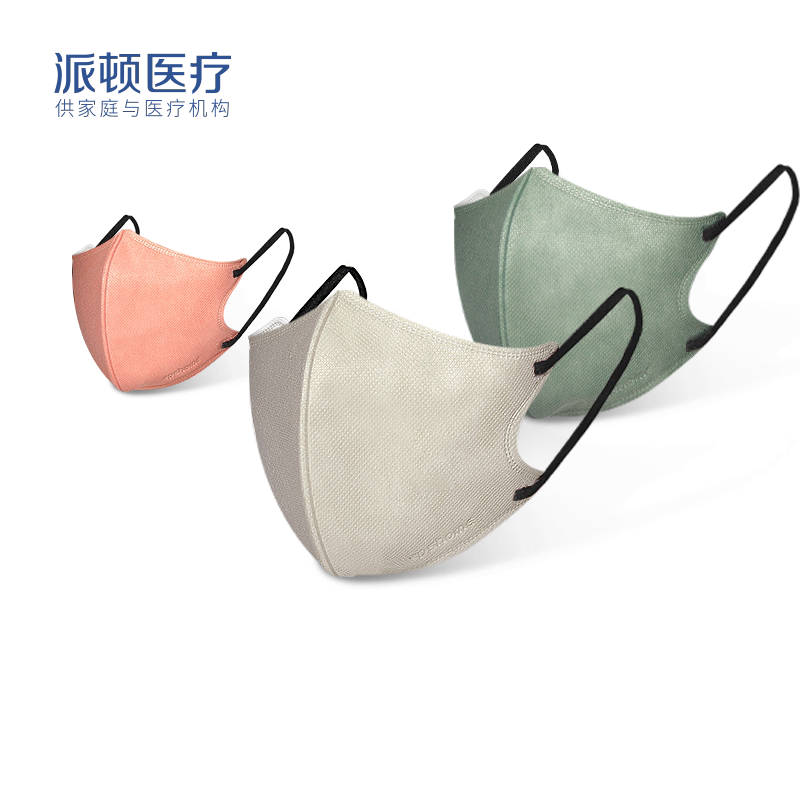 3d立体莫兰迪彩色时尚版秋冬天防风女性不沾口红一次性创意口罩