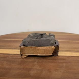 香炉 天然太湖石平原山形 点香石原石头书房茶室客厅点香意境摆件