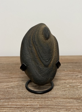 无相佛 天然江河水冲石大湾石 书桌书架博古架古典意境赏石原石头