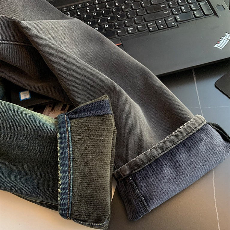 特！！加厚绒 高腰保暖哈伦裤 宽松显瘦牛仔裤女老爹萝卜裤,女装/女士精品,牛仔裤,淘宝优惠券,粉丝福利购,淘宝优惠卷