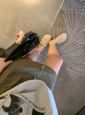 美式半身裙a字工装短裙女裙子2024夏季新款显瘦百搭夏季包臀裙