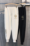 黑色挂拍2023秋装九分裤男青年束脚运动卫裤潮K8007-P65控98，男装休闲裤，电商A108