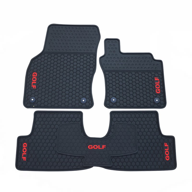 右舵大众Polo高尔夫5/6/7 5代GTI款GOLF 8代香港澳门橡胶汽车脚垫