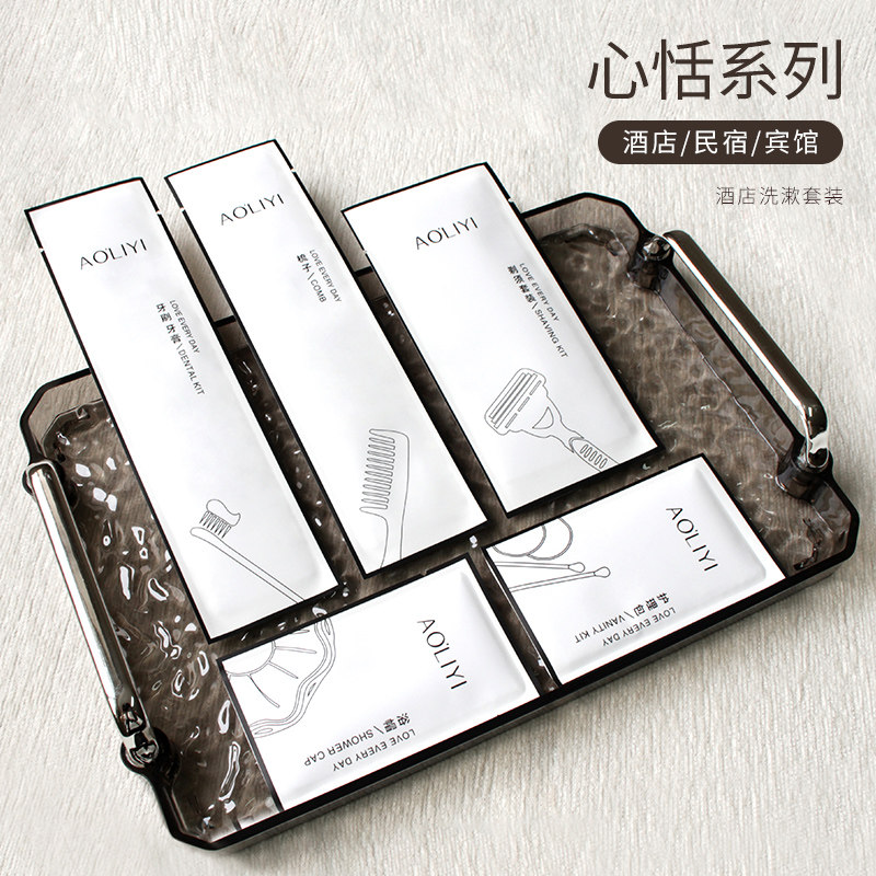 高档民宿五星级酒店洗漱套装批发