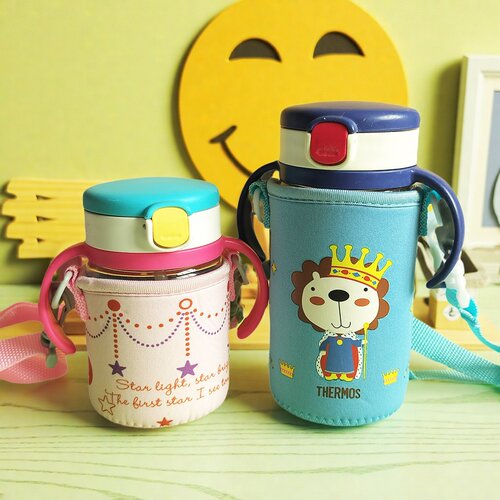 斜跨儿童水杯套保护套200ml320ml