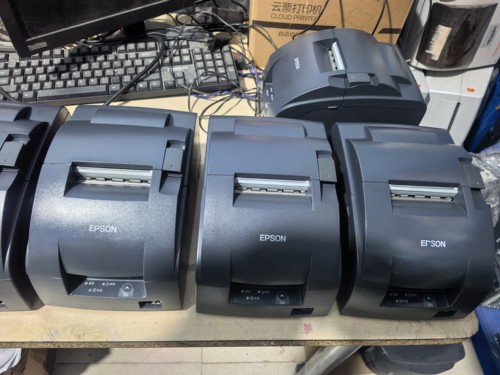 爱普生EPSON TM-U330D 76mm针式票据小票打印机24针速度快
