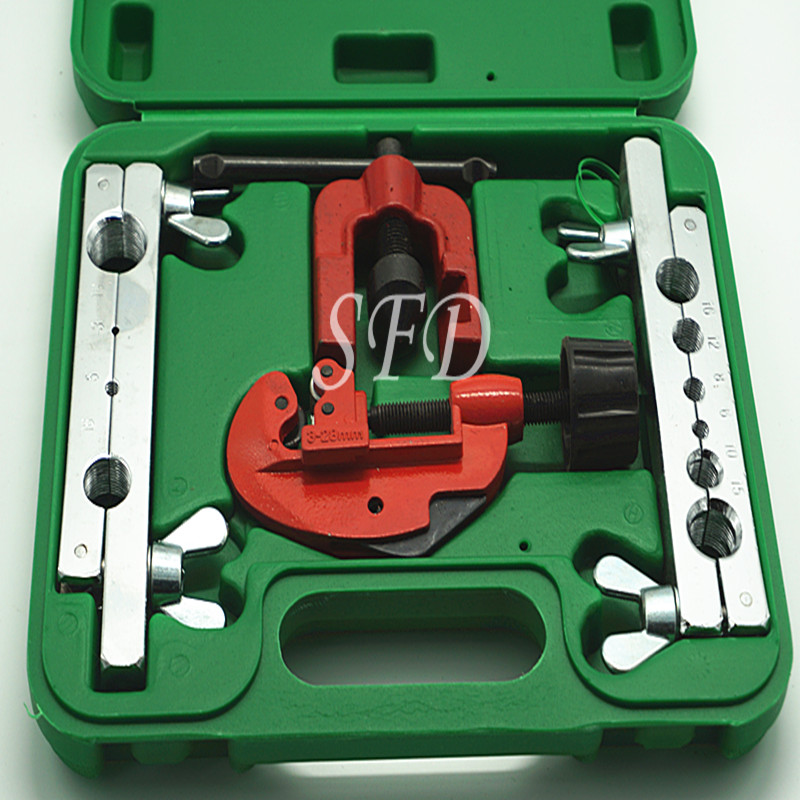 刹车铁管铜管扩口工具 铜管铁管不锈钢管扩孔器 铆管器带割刀