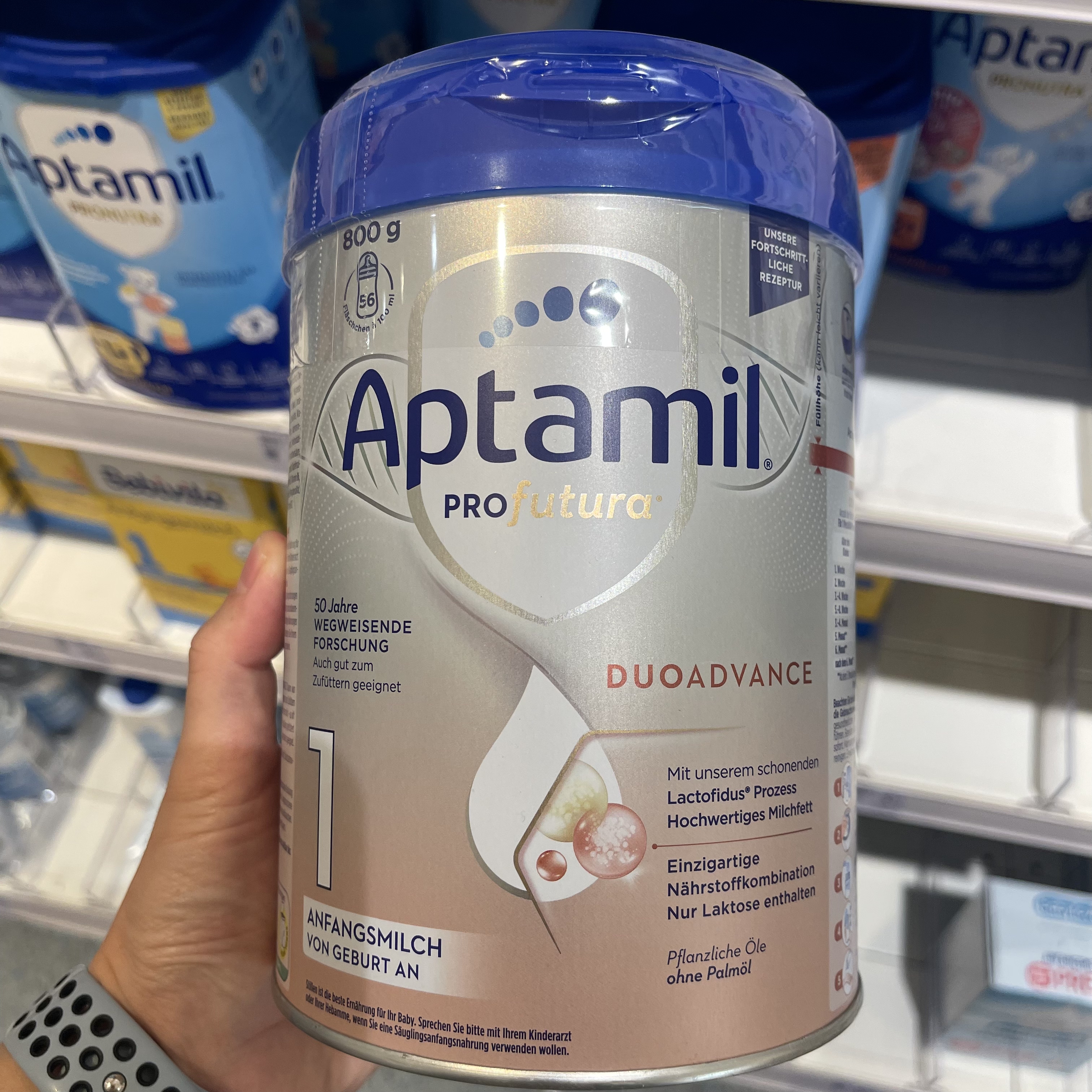 现货/直邮代购-德国原装进口Aptamil爱他美德爱1段婴儿奶粉白金版