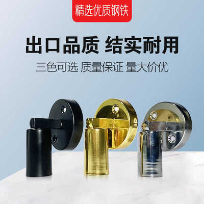 创意网红圆管灯箱堵头配件广告灯箱底盘灯具灯饰圆盘卡扣60mm堵头