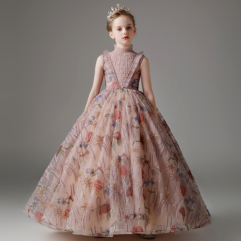 蕾丝公主裙酷馨妮晚礼服高级女童