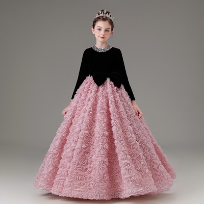 酷馨妮晚礼服女童甜美公主裙