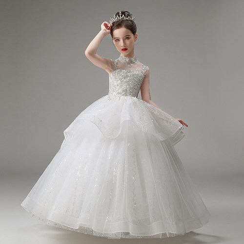 酷馨妮晚礼服女童高端生日公主裙