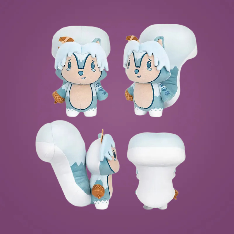 WhispinPlushie松鼠毛绒公仔
