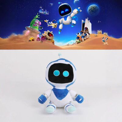跨境新品Astro Bot Plush 宇宙机器人游戏周边公仔机器人毛绒玩具