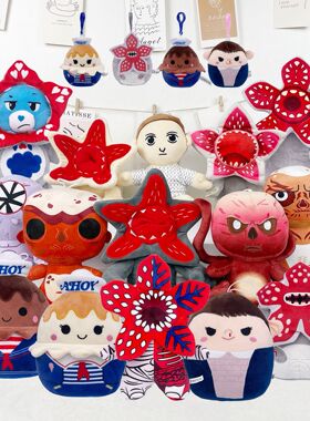 跨境亚马逊Stranger Things Demogorgon怪奇物语毛绒食人花公仔