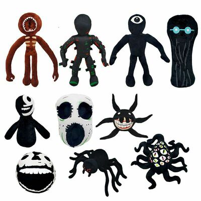 doors roblox Figure门中惊魂逃离大门毛绒玩具公仔玩偶儿童娃娃